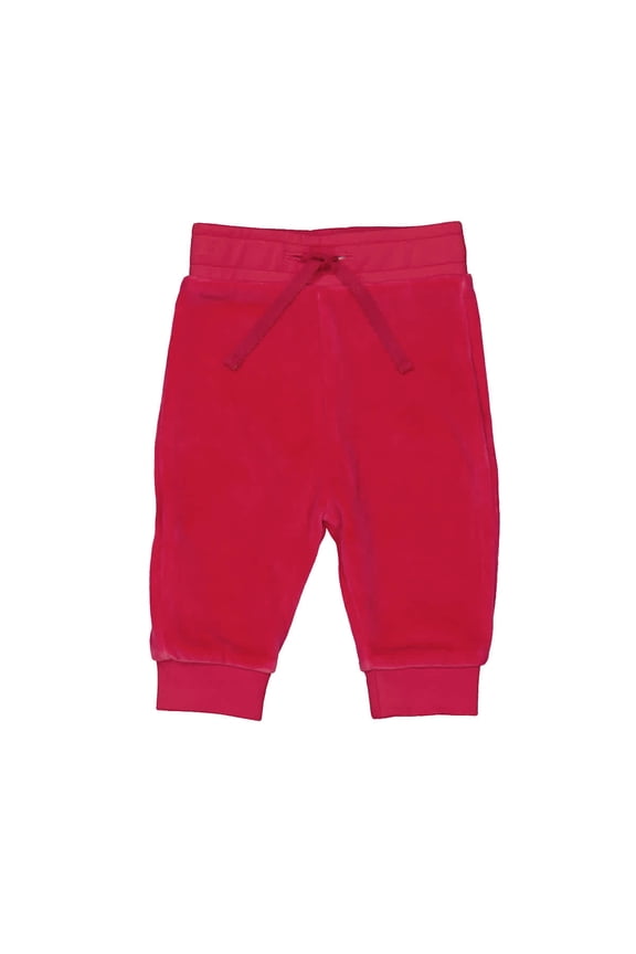 Marie Chantal Infant Angel Wing Velour Joggers, Size 3M