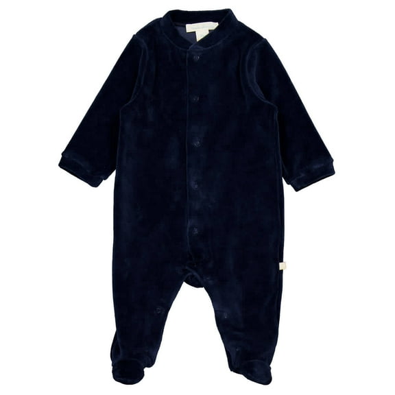 Marie Chantal Infant Velour Angel Wing 1-Piece Sleepsuit, Size 12M
