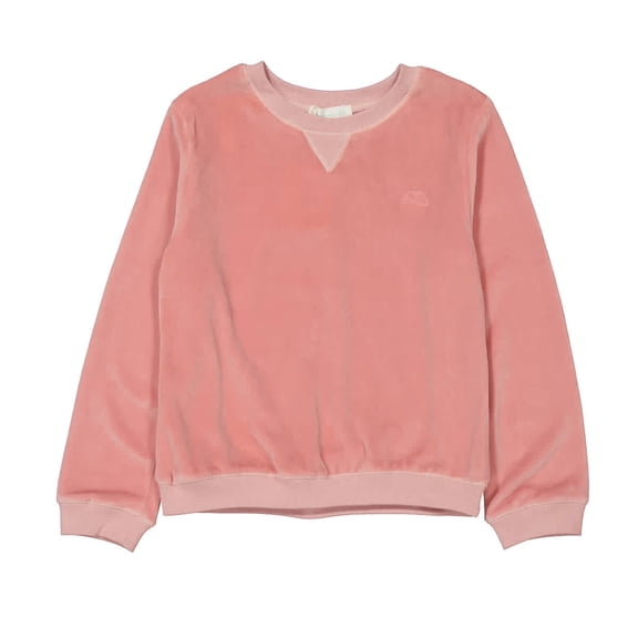 Marie Chantal Kids Dusty Pink Velour Sweater, Size 8Y