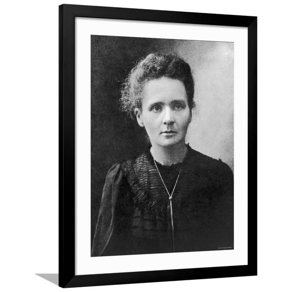 Art.com Marie Curie Premium Photographic Print, Black Frame Wall Art, 32" x 40"