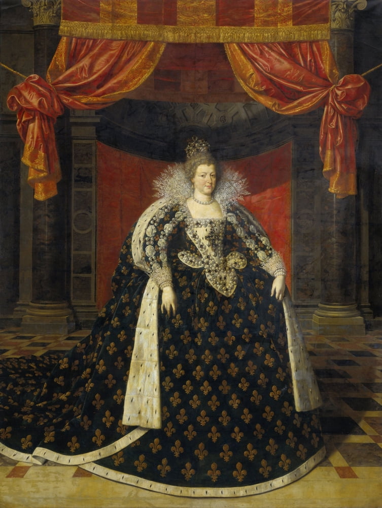 Marie De Medicis Canvas Art - (24 x 36)