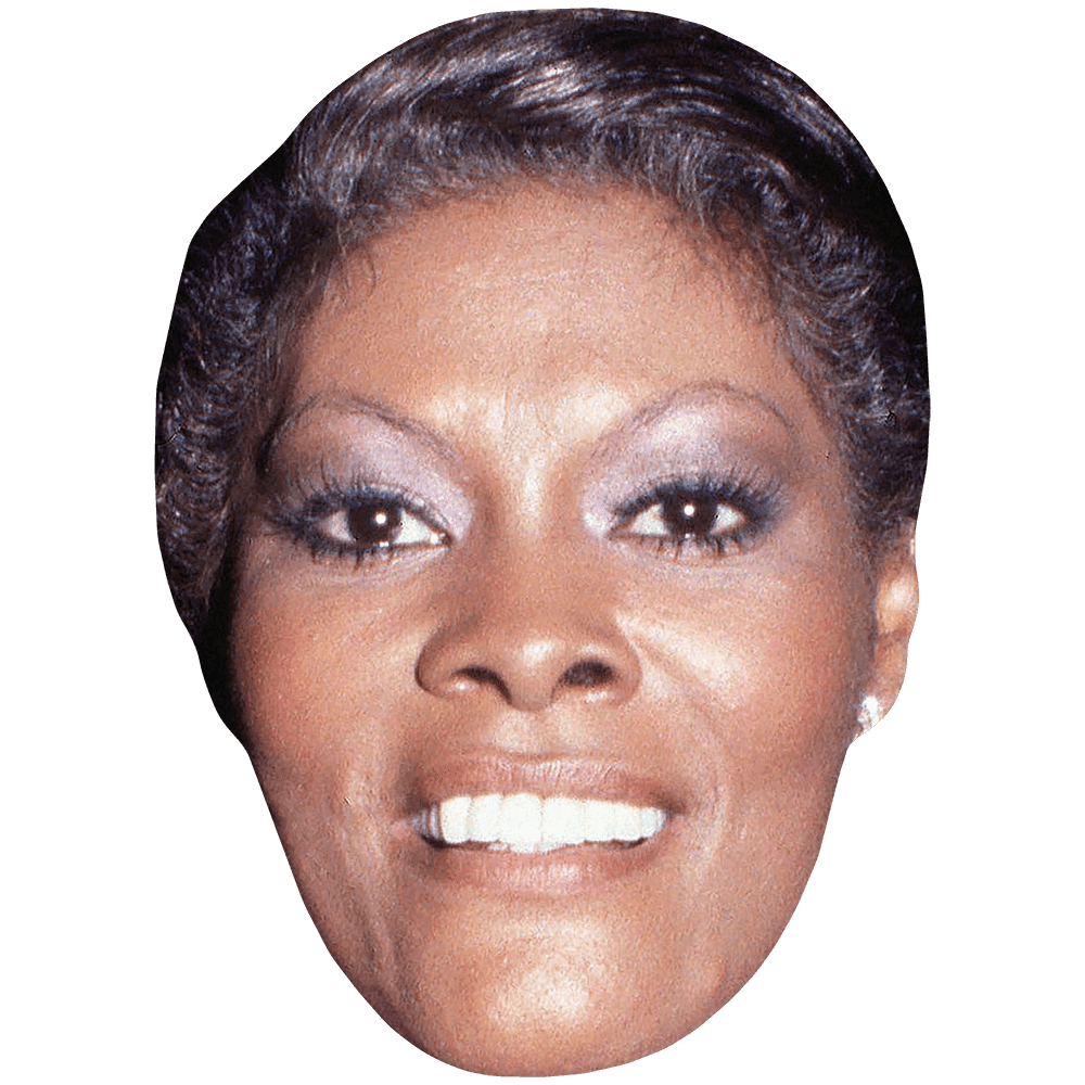 Marie Dionne Warwick (70s) Flat Cardboard Face