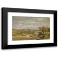thumbnail image 1 of Marie Egner 14x11 Black Modern Framed Museum Art Print Titled - In the Danube Meadows, 1 of 5