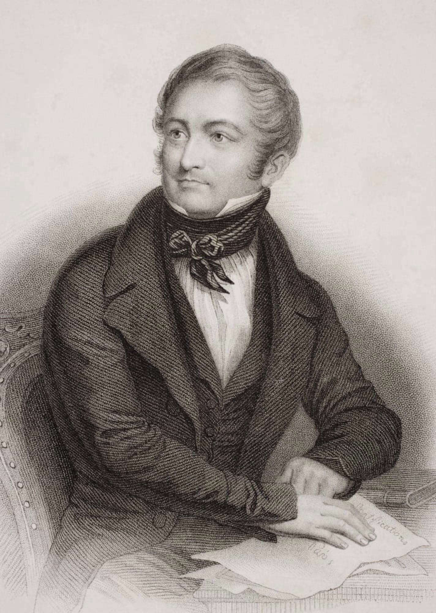 Marie Joseph Louis Adolphe Thiers 1797-1877 French Statesman Journalist And Historian Engraved By S Freeman Canvas Art - Ken Welsh  Design Pics (12 x 17)