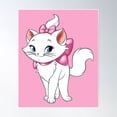 thumbnail image 1 of Marie Kitten Poster Wall Art, Modern Wall Decor For Living Room Bedroom, 12x18 UNFRAMED, 1 of 2