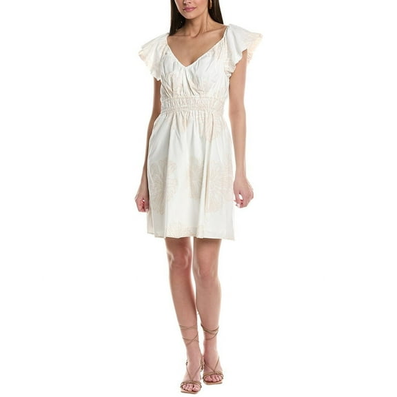Marie Oliver womens  Emilia Mini Dress, xs, White