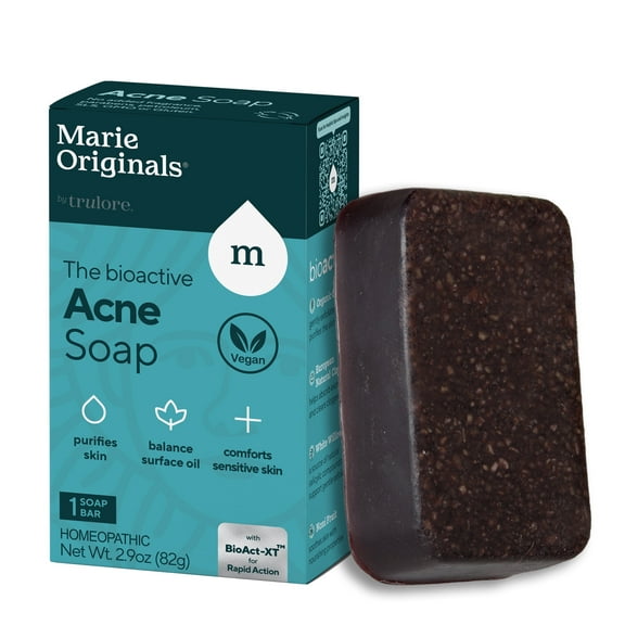 Marie Originals Acne Treatment with Organic Oat, Natural Face and Body Wash for Pimples and Scars (1 Pack)