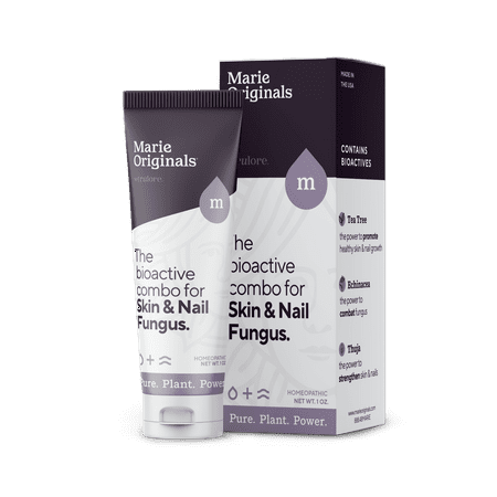 Marie Originals Skin & Nail Fungus Removal Cream – Plant-Powered Formula for Rapid Relief of Jock Itch, Ringworm, Anti-Itch, Skin & Nail Fungus – Fast Recovery Herbal Solution – 1 oz