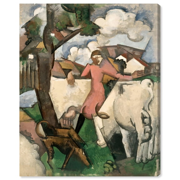 Marie Ressort 1956 Canvas Classic Portraits by Art Remedy, Gallery Wrapped, 20" x 24"