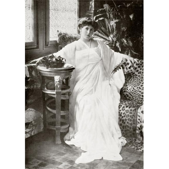 Marie of Romania, Marie Alexandra Victoria Previously Princess Marie of Edinburgh 1875- 1938 English Born Queen Consort of Romania From 1914 To 1927 As Wife of Ferdinand I of Romania From La Esfer