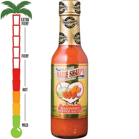 Marie Sharp's Fiery Hot Pepper Sauce, 5 oz Case (12)