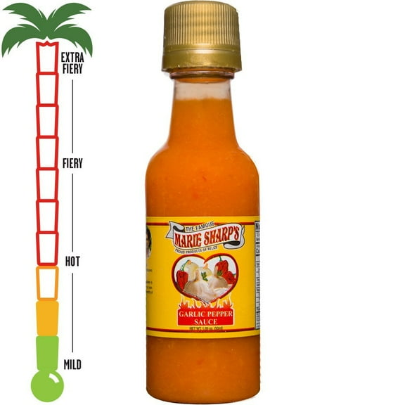 Marie Sharp's Garlic Habanero Pepper Sauce, 1.69 oz