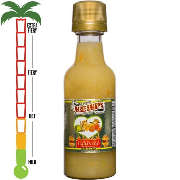 Marie Sharp's Grapefruit Pulp Habanero Sauce