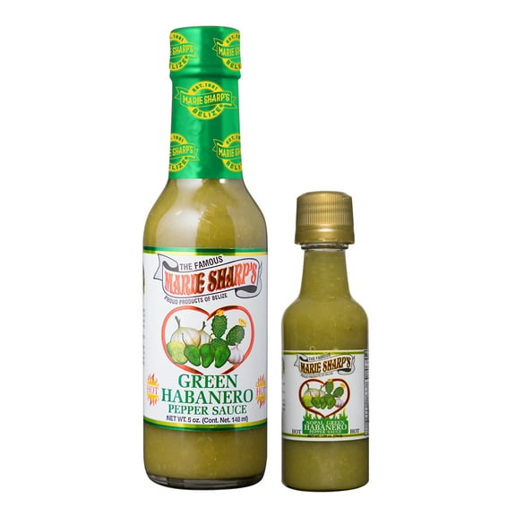 Marie Sharp's Green Cactus Habanero Pepper Sauce, 1.69oz