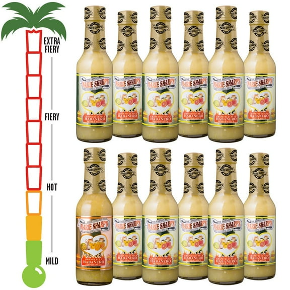 Marie Sharp's Orange Pulp Habanero Sauce 5 oz.