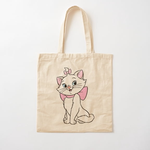 Marie Sitting Cotton Tote Bag Canvas Tote Bag, Family Gift For Mother, Her