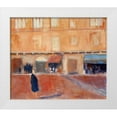 thumbnail image 1 of Marie, Susanne 17x15 White Modern Wood Framed Museum Art Print Titled - Alone in the Piazza, 1 of 4