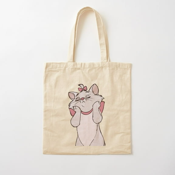 Marie - The Aristocats Cotton Tote Bag Canvas Tote Bag, Family Gift For Mother, Her