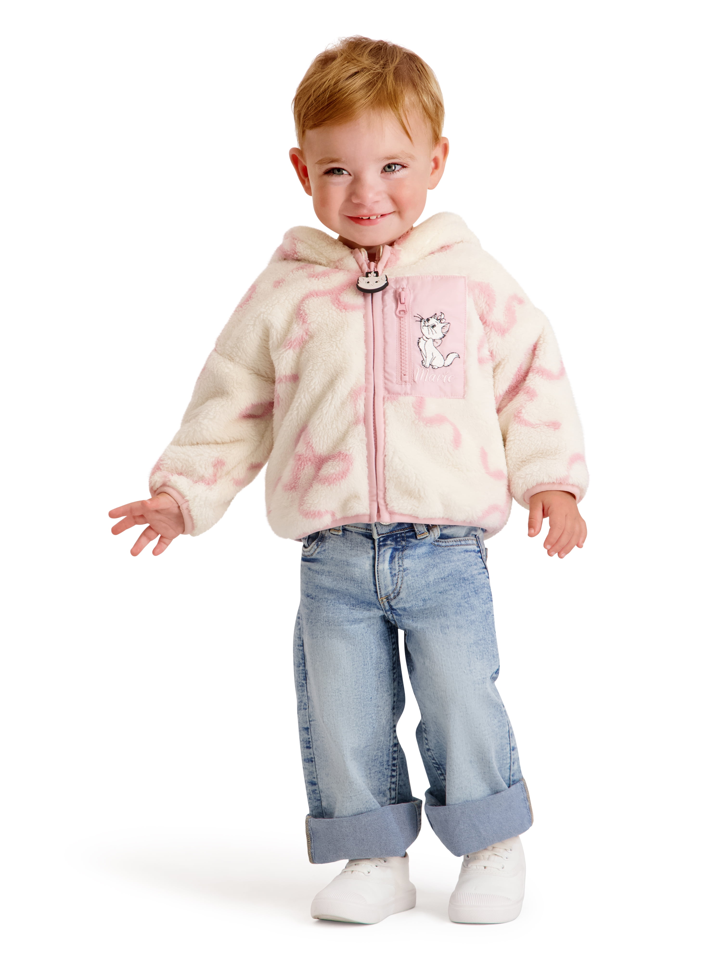 Marie Toddler Girls Sherpa Jacket, Sizes 12 Months - 5T