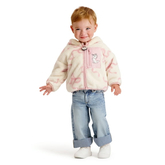 Marie Toddler Girls Sherpa Jacket, Sizes 12 Months - 5T