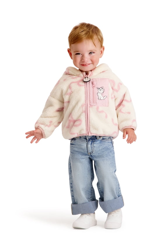 Marie Toddler Girls Sherpa Jacket, Sizes 12 Months - 5T