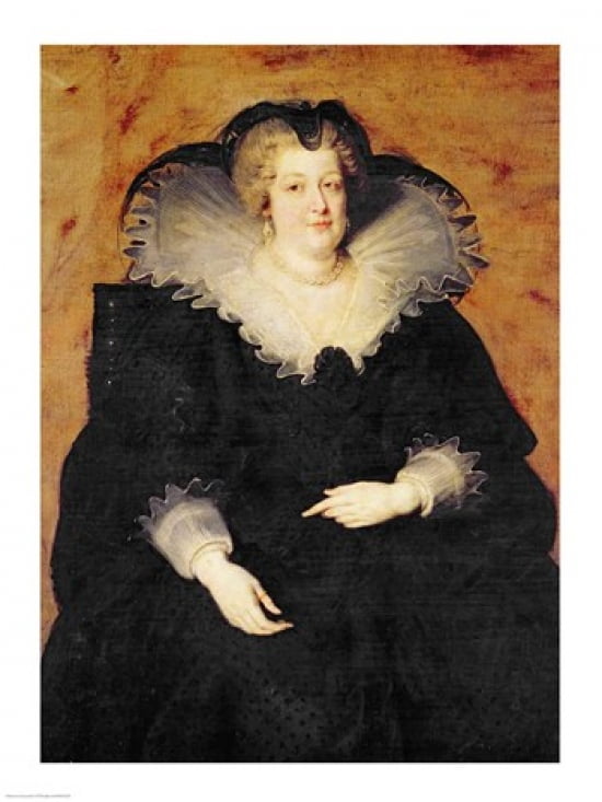 Marie de Medici 1622 Canvas Art - Peter Paul Rubens (18 x 24)