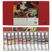 Maries Artist Gouache Paint Sets - Highly Pigmented Gouache for Painting, Artists, Illustrators & Designers - Set of 12 Assorted Color Tubes (12mL/0.4oz)