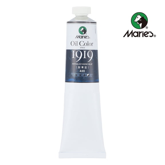 Marie's Artist Oil Colour Paints Phthalocyanine Blue 170ml 5.75oz Tube Oil Painting Supplies for Adult Artist Beginners