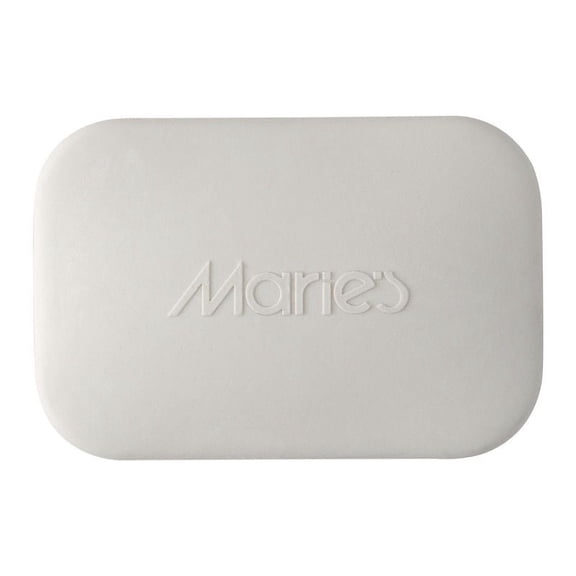Marie's Erasers - Durable Non-Smearing Artist Erasers for Erasing, Smudging, Creating Highlights & Details, Urban Sketching, & More! - White Rectangle