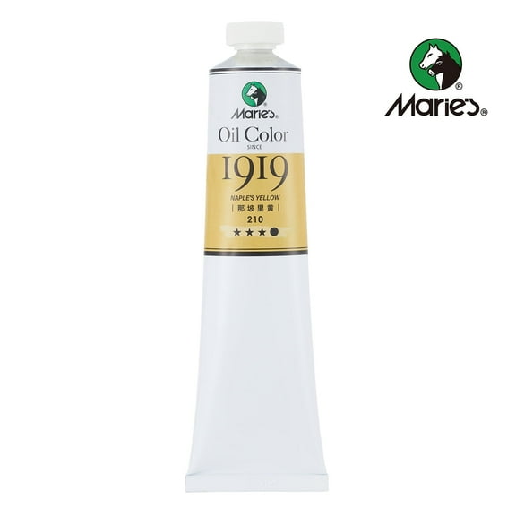 Marie's Artist Oil Colour Paints Naple'S Yellow 170ml 5.75oz Tube Oil Painting Supplies for Adult Artist Beginners
