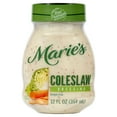 Marie's Original Coleslaw Refrigerated Salad Dressing, 12 Fluid oz Jar
