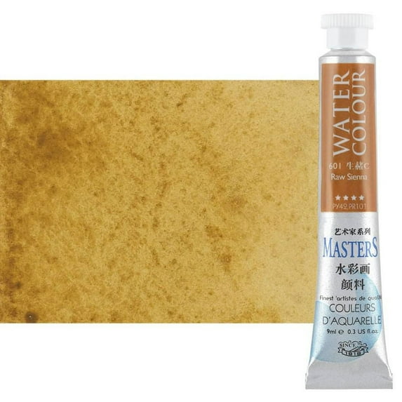 Marie's Watercolor Paint - Concentrated Color, Pure Pigments, High Lightfastness Ratings Craft Paint for Artists - Raw Sienna (9mL/0.3 oz)