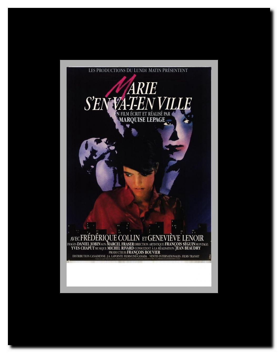 Marie s'en va-t-en ville Framed Movie Poster