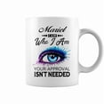 thumbnail image 1 of Mariel Name Gift Mariel I Am Who I Am Accent Mug, 1 of 4
