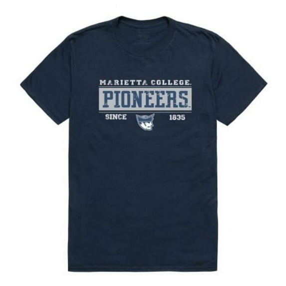 Marietta College Pioneers College Established T-Shirt, Navy - Large
