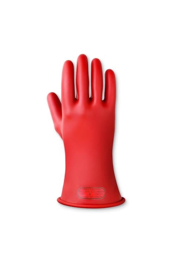 Marigold ASTM Class 0 11 Rubber Insulating Gloves - Red, Size 11