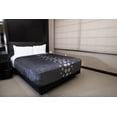thumbnail image 1 of Marigold Bedding Decorative Top Sheet Polka Dots Dark Grey/Grey Full XL 90x115, 1 of 3