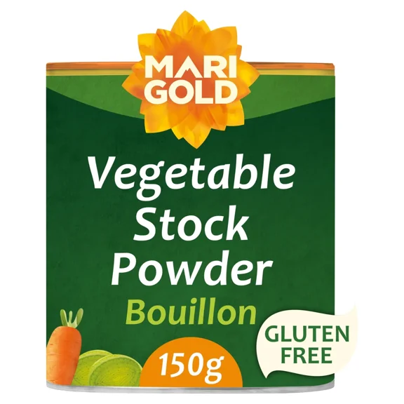 Marigold Swiss Vegetable Bouillon Powder 150g - Pack of 2 Tubs