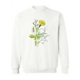 thumbnail image 1 of Marigolds Watercolor Style Sweatshirt Women -Image by Shutterstock, Female Small, 1 of 4