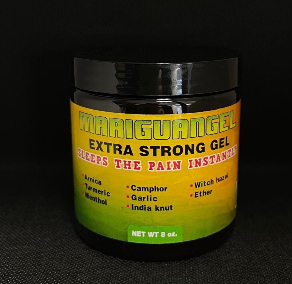 Mariguangel 8oz Extra Strong Gel Mariguanol Anti Inflammatory, Antirheumatic!