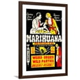 thumbnail image 1 of Marihuana: Weed with Roots in Hell Framed Art Print by Unknown, 24" x 36", Sold by Art.com, 1 of 5