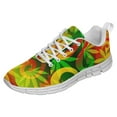 thumbnail image 1 of Marijuana Leaf Shoes for Men Women Casual Running Walking Tennis Sneakers Gifts for Marijuana Lover White Size 9.5, 1 of 5