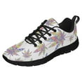 thumbnail image 1 of Marijuana Leaf Shoes for Men Women Running Sneakers Breathable Casual Sport Tennis Shoes Gift for Him Her Black Size 10.5, 1 of 5