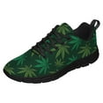thumbnail image 1 of Marijuana Shoes Womens Mens Road Running Shoes Tennis Walking Sneakers Black Size 10.5, 1 of 5