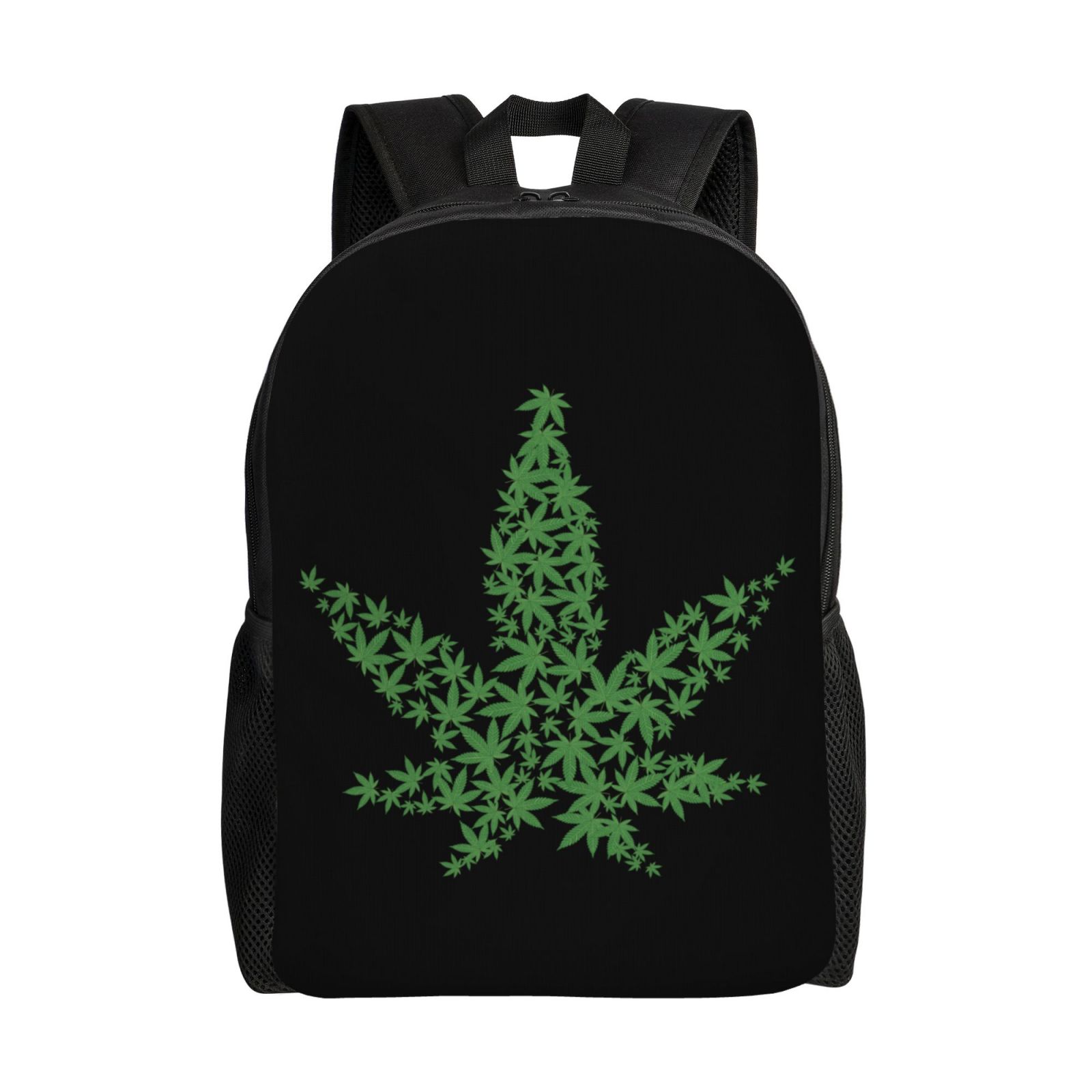 Marijuana Travel Backpack for Men Women 15.6 Inch Classical Large