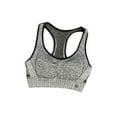 thumbnail image 1 of Marika Sport Women's Dry-Wik Knit Racerback Sports Bra W/ Removable Cups (Heather Grey, S), 1 of 3