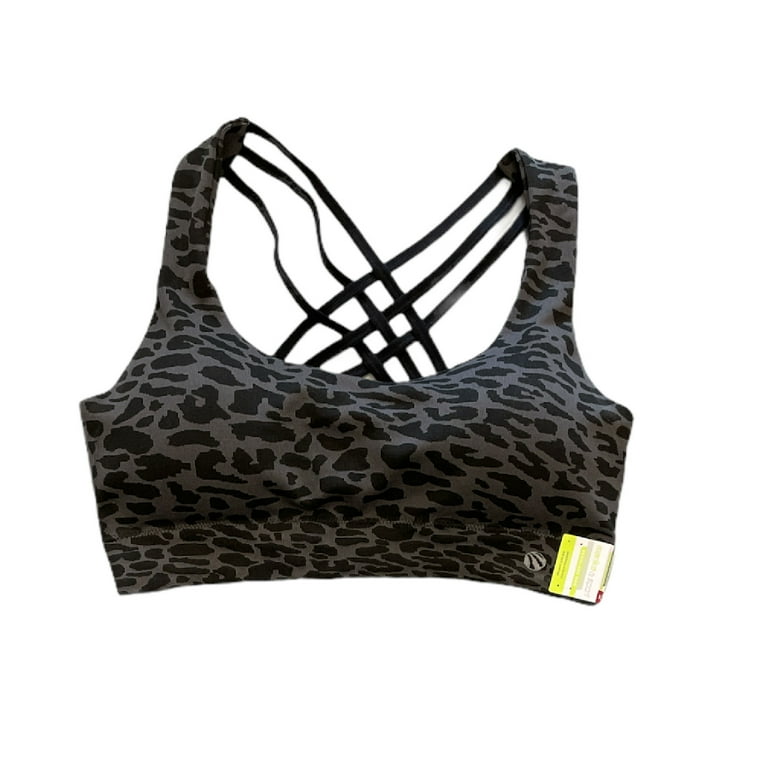 Black Leopard Sports Bra Black Leopard Sports Bra