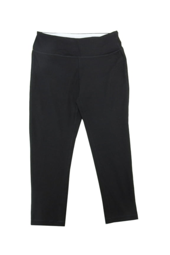 Sport Womens Size X-Small Performance Active Capri Leggings, Black