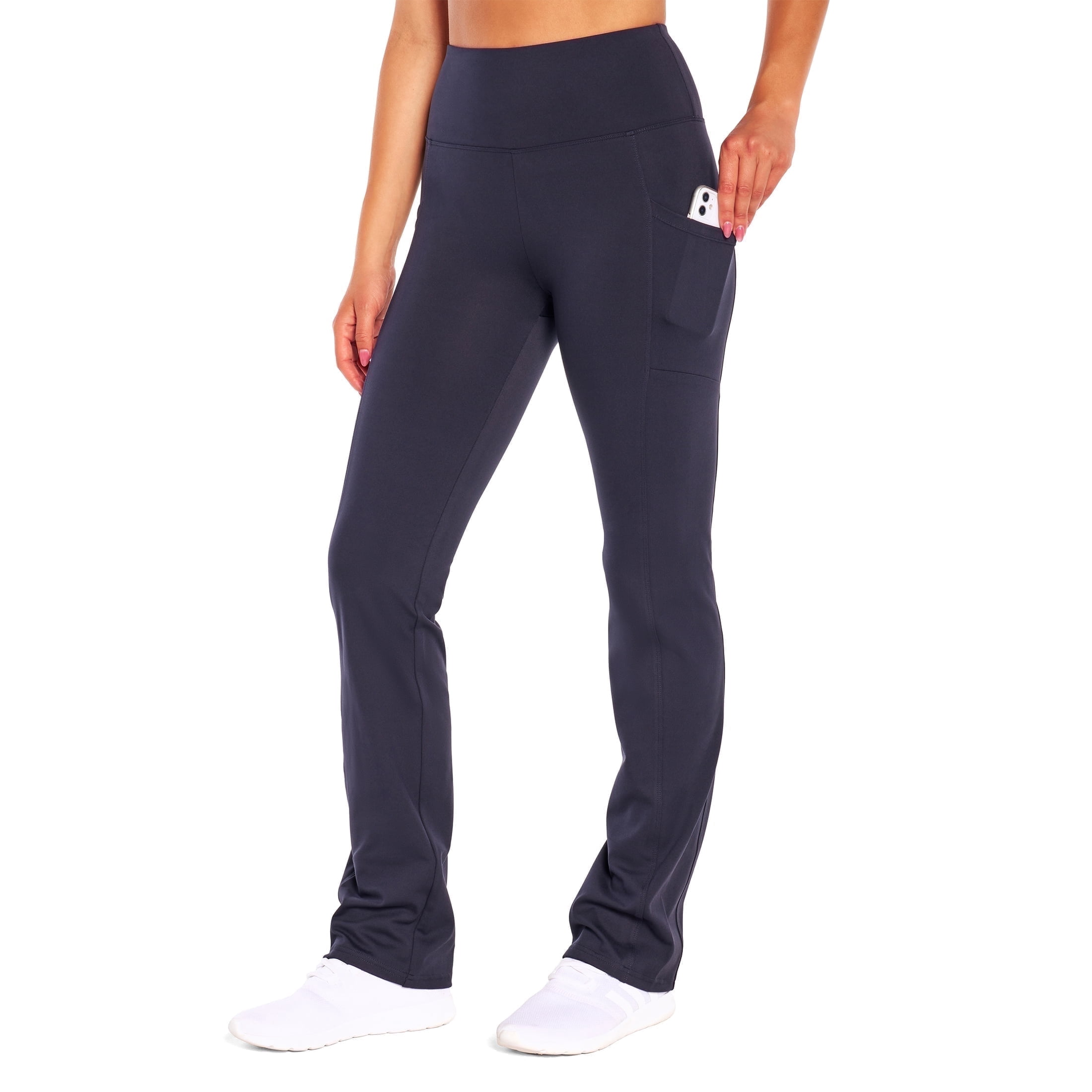 Tummy Control High Rise Ankle Wide Front Pintuck