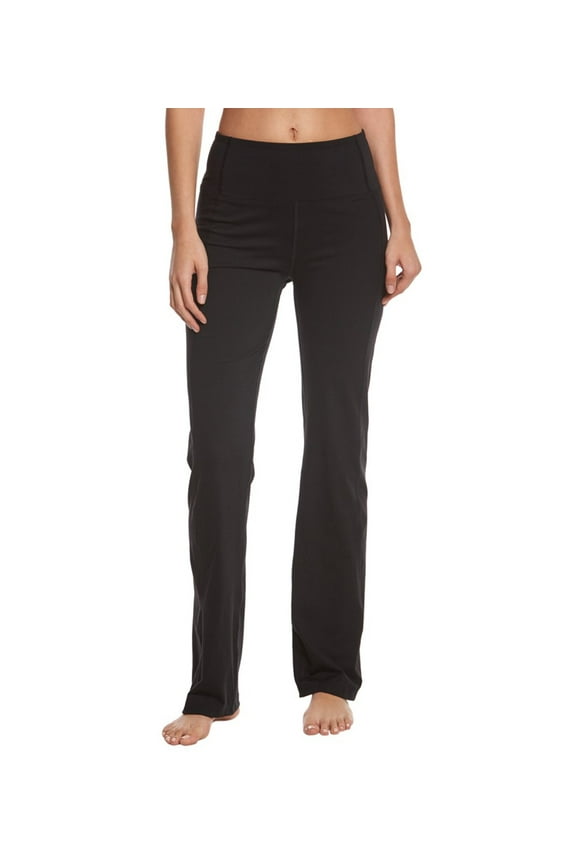 Women's Sophia High Rise Tummy Control Bootleg Legging Black Medium